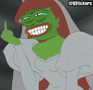 🤣 emoji ➣Troll & PePe ⇲ @QStickers ⇱ Telegram sticker 22 of 74