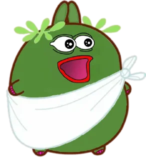 😟 emoji ➣Troll & PePe ⇲ @QStickers ⇱ Telegram sticker 7 of 74
