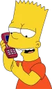 📞 emoji The Simpsons @amishbni Telegram sticker 17 of 94
