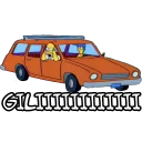 🤓 emoji Simpsons Telegram sticker 11 of 117