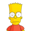 😳 emoji The Simpsons @amishbni Telegram sticker 23 of 94