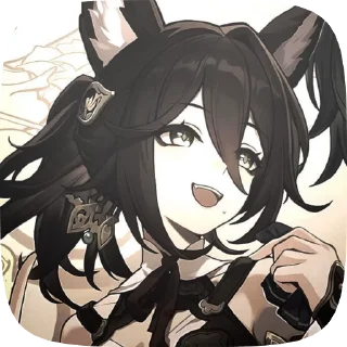 🌟 emoji — Tingyun Fugue @zumizex Telegram sticker 14 of 15