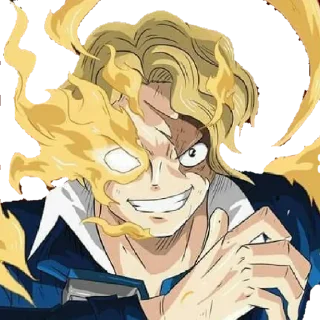 😈 emoji 💛Sabo💛 Telegram sticker 18 of 29