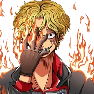 😈 emoji 💛Sabo💛 Telegram sticker 17 of 29