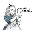 👍 emoji Alice in Stickerland @StickersMM Telegram sticker 6 of 41