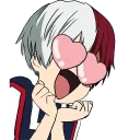 😍 emoji (@Tengen) My Hero Academia 3 Telegram sticker 13 of 120