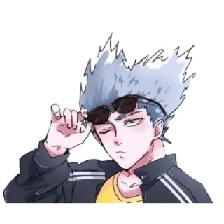 🥰 emoji Garou Telegram sticker 23 of 44