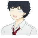 😐 emoji Ao Haru Ride @Nekosticker Telegram sticker 19 of 48