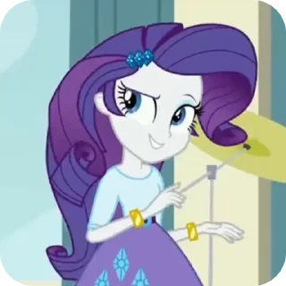 Sticker from Rarity EG!! @mlpvideocuts
