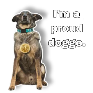 🐕‍🦺 emoji Krawacik Others Telegram sticker 16 of 29