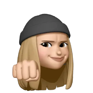 👩 emoji Giulia @occhicastani Telegram sticker 21 of 39