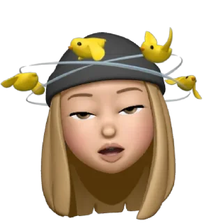 👩 emoji Giulia @occhicastani Telegram sticker 20 of 39