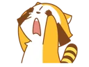 😩 emoji RASCAL @Nekosticker Telegram sticker 13 of 120