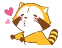 😘 emoji RASCAL @Nekosticker Telegram sticker 5 of 120
