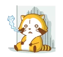 😲 emoji RASCAL @Nekosticker Telegram sticker 19 of 120