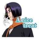 😌 emoji BLEACH @Nekostickerss Telegram sticker 24 of 41