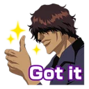 👍 emoji BLEACH @Nekostickerss Telegram sticker 5 of 41