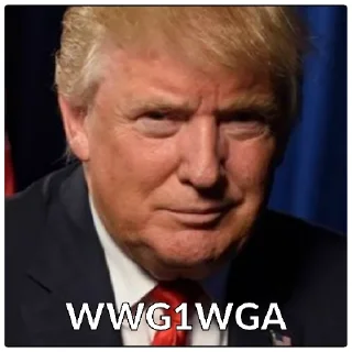 Sticker from Donald Trump