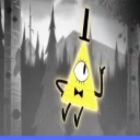 🙄 emoji Bill cipher Telegram sticker 16 of 21