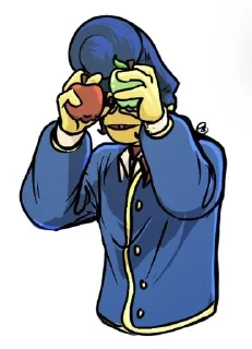 🍎 emoji Wally Darling 💖 Telegram sticker 20 of 23