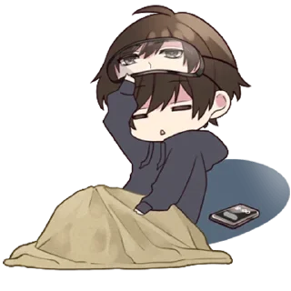 😴 emoji menhera-kun Telegram sticker 12 of 47