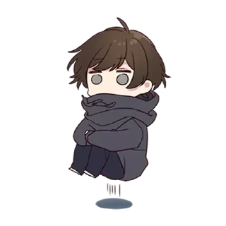😳 emoji Menhera-kun Telegram sticker 1 of 119