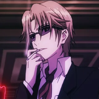 🥃 emoji Izumo Kusanagi 🚬 @xxTokyo_Art Telegram sticker 9 of 23