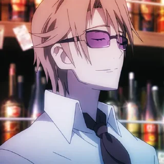 🥃 emoji Izumo Kusanagi 🚬 @xxTokyo_Art Telegram sticker 13 of 23