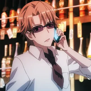 🥃 emoji Izumo Kusanagi 🚬 @xxTokyo_Art Telegram sticker 11 of 23