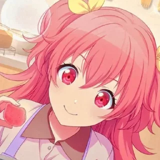 🍪 emoji 🍓! airi momoi !🍓 Telegram sticker 19 of 27