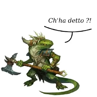 🦎 emoji Emergency Kobold Telegram sticker 11 of 25