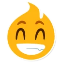 😁 emoji Pepper Telegram sticker 23 of 40