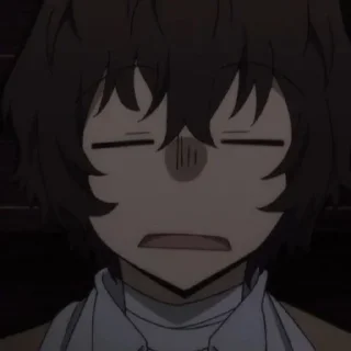 🥂 emoji Osamu Dazai By (@Miyukotto) Telegram sticker 20 of 70