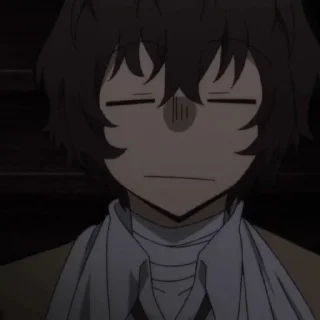 🥂 emoji Osamu Dazai By (@Miyukotto) Telegram sticker 21 of 70