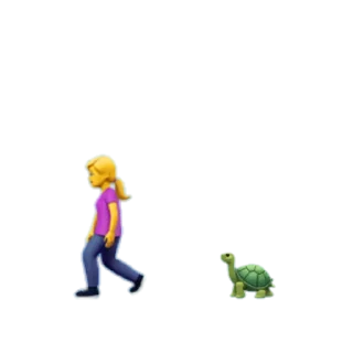 🚶‍♀ emoji من و جوجه تیغیم Telegram sticker 5 of 78