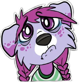 🥺 emoji Secret puppies Telegram sticker 8 of 65