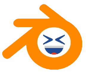 😆 emoji @Pars_Training Blender Stickers Telegram sticker 10 of 76