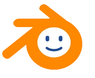🙂 emoji @Pars_Training Blender Stickers Telegram sticker 12 of 76