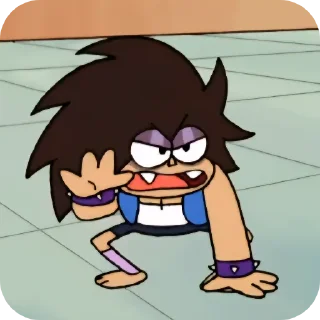 👄 emoji T.KO [turbo K.O] || by @wwirpr Telegram sticker 10 of 90