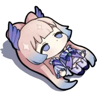 😑 emoji Kokomi Telegram sticker 23 of 120