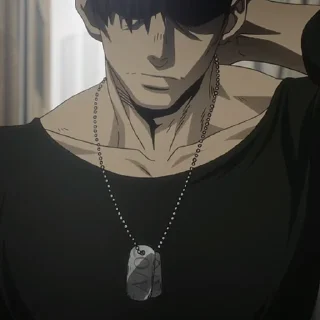 Sticker from Gangsta [@TodorokiShouto]