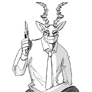 Sticker from Beastars