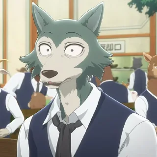 🐺 emoji Beastars [@TodorokiShouto] Telegram sticker 11 of 95