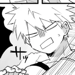 🗝 emoji Bakugou meme Telegram sticker 19 of 59