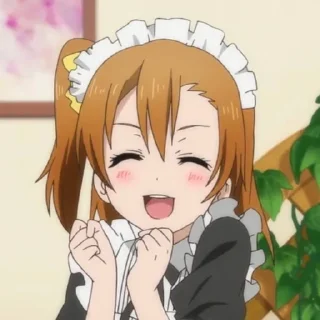 🎙 emoji ❀love live @stickerspackanime Telegram sticker 11 of 120