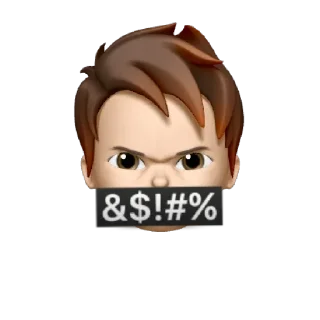 🤬 emoji Baby Van Telegram sticker 17 of 45