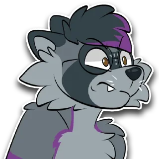 😠 emoji Reggie Raccoon (@BoiiReggie) Telegram sticker 24 of 113
