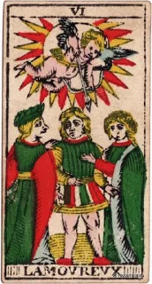 ❤️ emoji Tarot de Marseille Telegram sticker 7 of 22