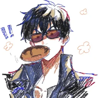 🍩 emoji Trigun - By Lada) Telegram sticker 16 of 74