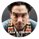 ❓ emoji The Big Bang Theory - By Theodor Telegram sticker 17 of 77